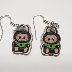 Labu Earrings LBB Monster Brown‎ Jewelry Pop Mart Colorful Dangle